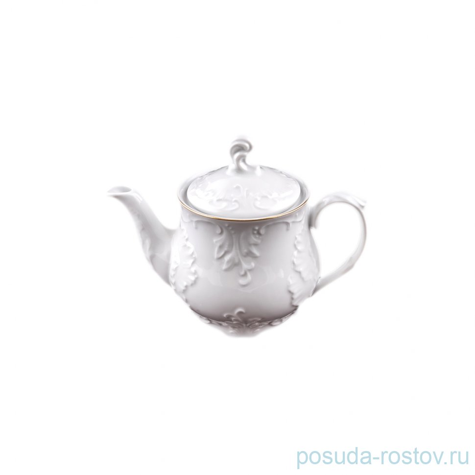 Заварочный чайник 1,1 л "Рококо /Отводка золото"  / 123355