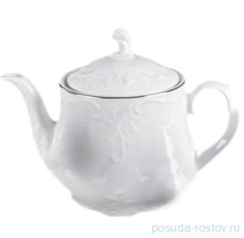 Заварочный чайник 1,1 л &quot;Рококо /Платиновый узор&quot; / 154431