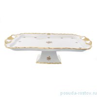 Блюдо 45 см квадратное н/н &quot;Корона /Золотая роза&quot; / 212730