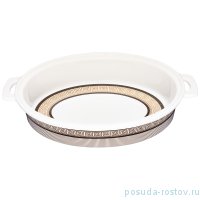 Блюдо 33 х 21 х 6 см с ручками овальное 1,8 л &quot;Elegance&quot; / 259975