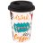 Кружка 400 мл с крышкой &quot;Coffemania&quot; / 263945