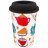 Кружка 400 мл с крышкой &quot;Coffemania&quot; / 263945