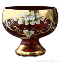 Конфетница 18 см н/н &quot;Лепка красная /5849&quot; / 064938