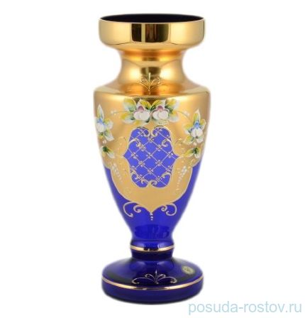 Ваза для цветов 25 см &quot;Лепка синяя&quot; И-В / 097835