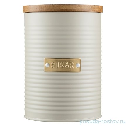 Банка 15,9 х 11,3 см кремовая 1,4 л Сахар &quot;Otto&quot; / 251826