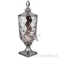Лимонадница 17 х 17 х 47,5 см 3 л серая &quot;Muza ion /Ромбо&quot; / 255039