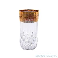 Стаканы для воды 400 мл 6 шт &quot;Timon /Адажио /Золото на красном&quot; / 156122