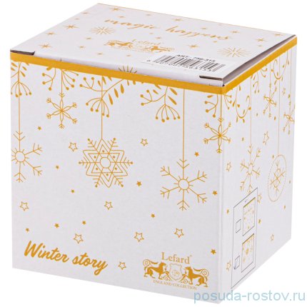 Кружка 320 мл &quot;Winter story /Снежинки&quot; / 271447