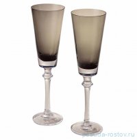 Бокалы для шампанского 230 мл 2 шт &quot;Trendy grey&quot; / 343540