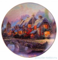 Тарелка декоративная 20,5 см &quot;Art collection&quot; / 343339