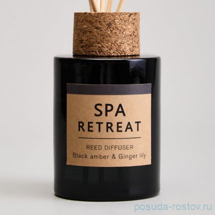 Диффузор ароматический spa retreat black amber&amp;ginger lily 100 мл / 367096