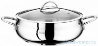 Сотейник 24 х 8 см со стеклянной крышкой 3,2 л &quot;SINGLE COOKWARE&quot; / 284249