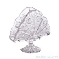 Салфетница 14 см н/н &quot;Хрусталь резной&quot; резная ножка / 159632