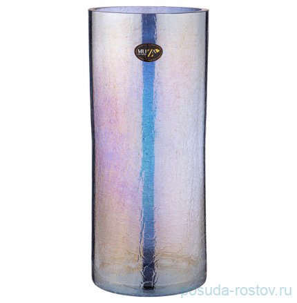 Ваза для цветов 14,6 х 35 см &quot;cracle blue&quot; / 312848