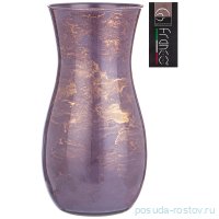 Ваза для цветов 26 см &quot;Claudia golden marble lavender&quot; / 288712