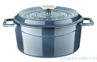 Кастрюля 28 см с крышкой &quot;Lava /Majolica Grey&quot; / 221010