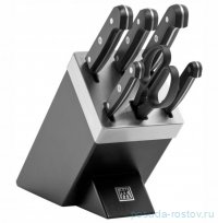 Набор кухонных ножей 7 предметов в подставке с заточкой &quot;Gourmet /ZWILLING&quot; / 313434