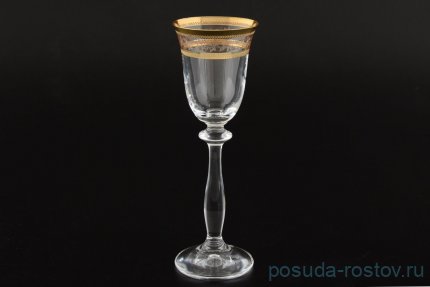 Рюмки 60 мл 6 шт &quot;Анжела /Золотые листики&quot; / 056635