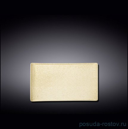 Тарелка 19,5 х 14,5 см прямоугольная &quot;Sandstone&quot; / 261369