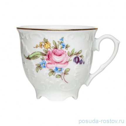 Кофейная чашка 170 мл &quot;Рококо /Мейсеновский букет&quot; / 353623