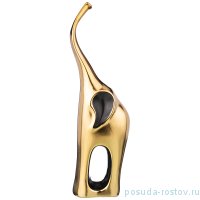 Статуэтка 14,5 х 7,5 х 46 см &quot;Слон /Black and Gold&quot; / 215414
