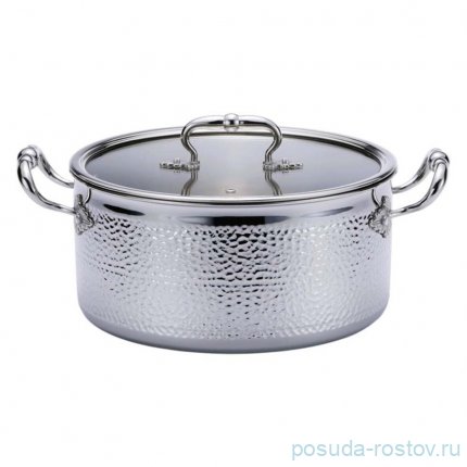 Кастрюля 32 см с крышкой 12,85 л &quot;Emboss&quot; (подарочная упаковка) / 369991