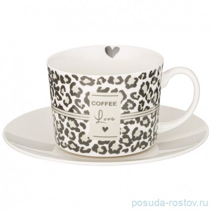 Чайная пара 250 мл &quot;Love you /Coffee love&quot; / 331396