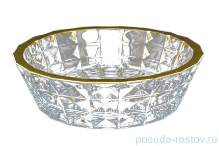 Ваза для фруктов 32 см низкая &quot;Диаманд /Золотой кант&quot; / 096307