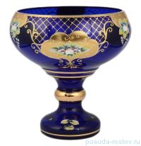 Ваза для фруктов 26 см н/н &quot;Лепка синяя&quot; И-В / 096712