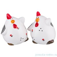 Набор для специй 7,1 х 6 х 6,6 см 2 шт &quot;Весёлый курятник&quot; / 213363