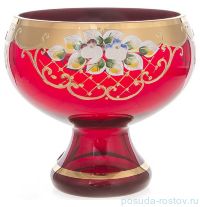 Ваза для конфет 15 см н/н &quot;Лепка красная /5849&quot; / 091586