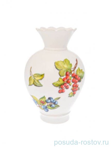 Ваза для цветов 31 см &quot;Artigianato ceramico /Лесные ягоды&quot; / 243567