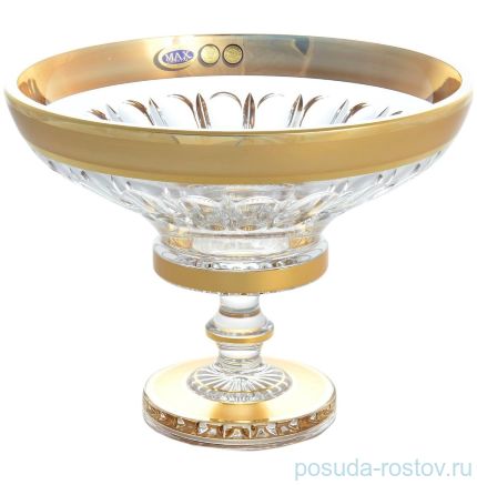 Фруктовница 30,5 см &quot;Хрусталь с золотом&quot; MC  / 125084