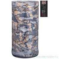 Ваза для цветов 15 х 30 см &quot;Cilindro aurora black&quot;  / 288750