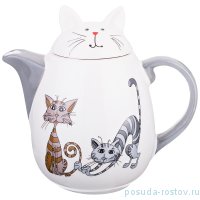 Заварочный чайник 1 л &quot;Озорные коты&quot; / 205110