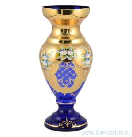 Ваза для цветов 30 см &quot;Лепка синяя&quot; И-В / 097840