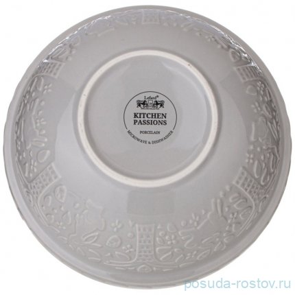 Салатник для смешивания и сервировки lefard kitchen passion 20,50 см серая / 348750