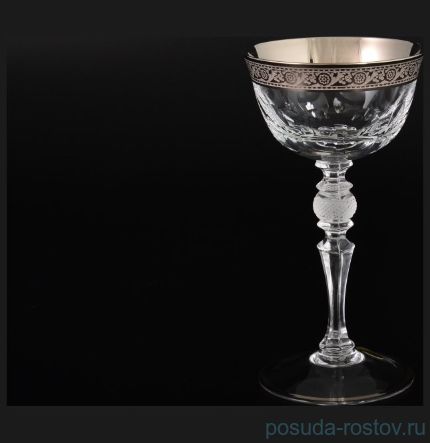 Креманки/мартинки 200 мл 6 шт &quot;Джесси /Платина&quot; N / 010024