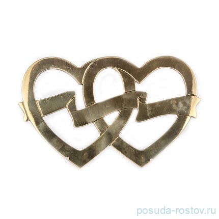 Подставка под горячее 18 х 27 см &quot;A. Livio /Два сердца &quot; / 139957