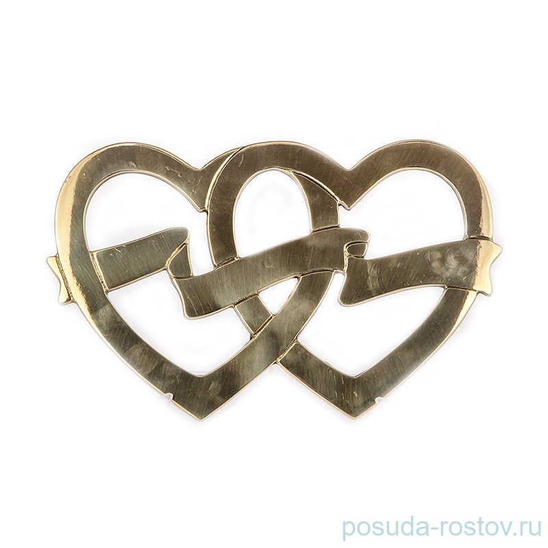 Подставка под горячее 18 х 27 см "A. Livio /Два сердца " / 139957
