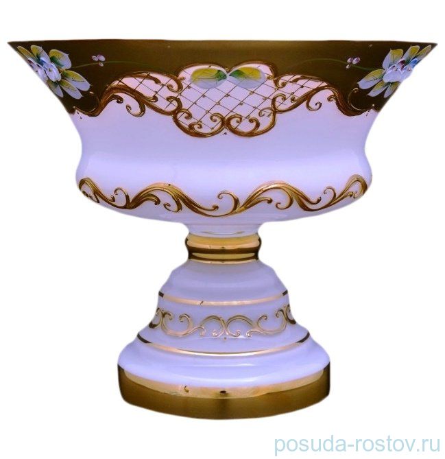 Фруктовница 30 см н/н "Лепка белая" E-V / 033908