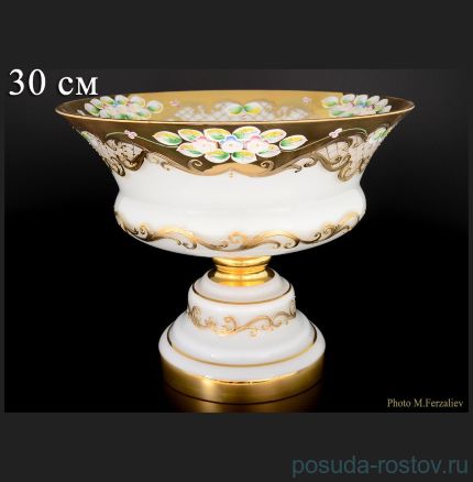 Фруктовница 30 см н/н &quot;Лепка белая&quot; E-V / 033908