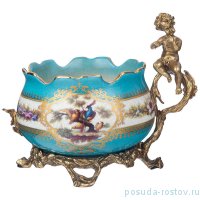 Конфетница 25 х 17 х 20 см н/н с ручкой / 273811