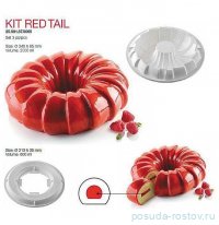 Форма кондитерская 24 х 6,5 см 2 л &quot;KIT RED TAIL&quot; / 316760