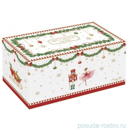 Набор кружек 300 мл 2 шт &quot;Magie de Noel /Микс&quot; (подарочная упаковка) / 362198