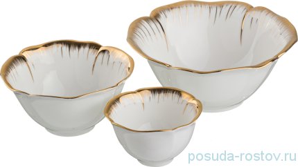 Набор розеток 3 шт (7, 10, 13 см) &quot;цветочная симфония&quot; / 192545