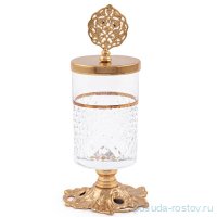 Конфетница н/н с крышкой / 251779