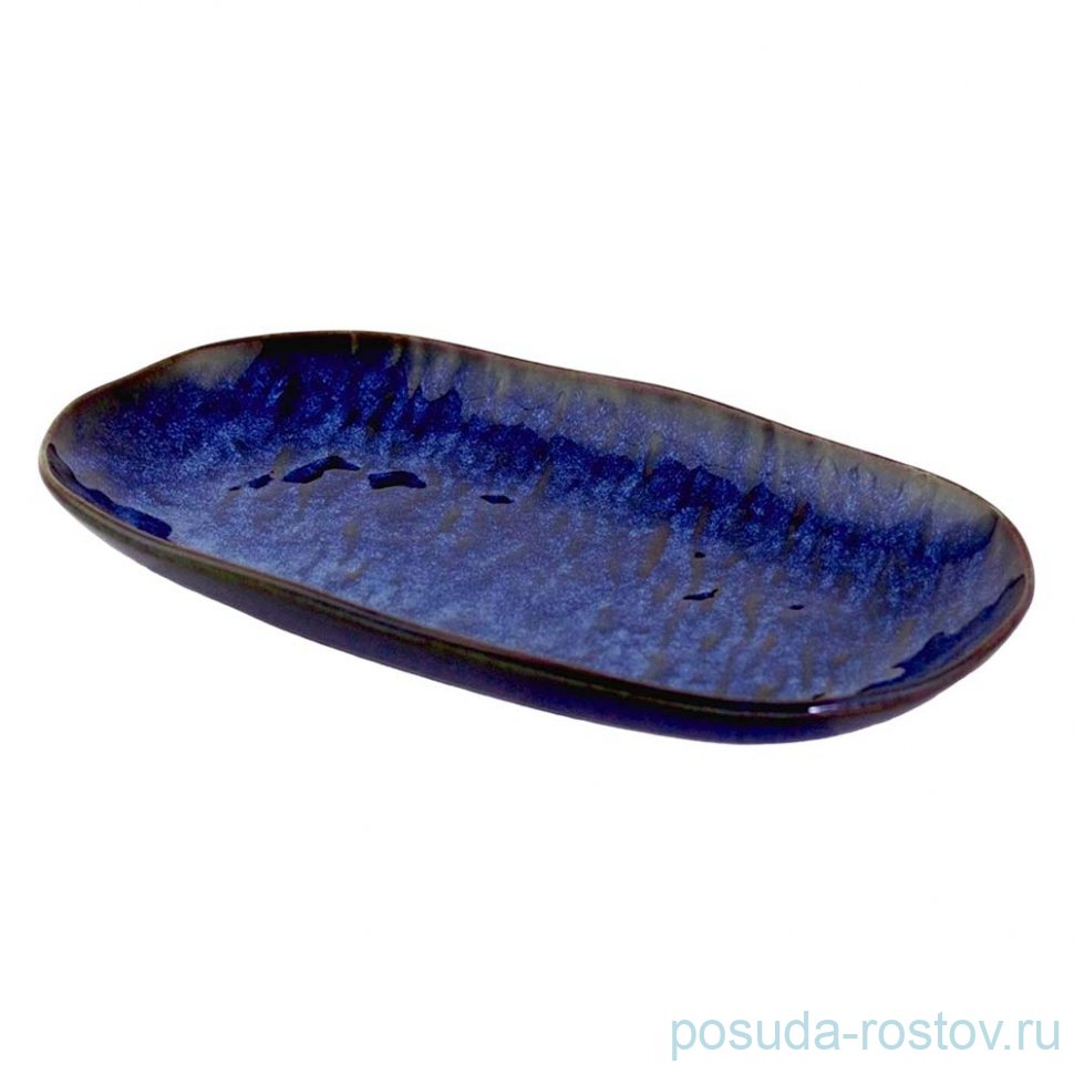 Блюдо 31 х 18,5 х 3,5 см овальное "aquamarine" (подарочная упаковка) / 357052