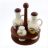 Набор для специй 5 предметов h-25 см &quot;Artigianato ceramico /Лимоны&quot; / 156793