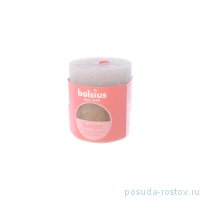 Свеча Рустик 8 х 6,8 см &quot;Christmas world /Песочно-розовая с золотом /Bolsius&quot; / 262589